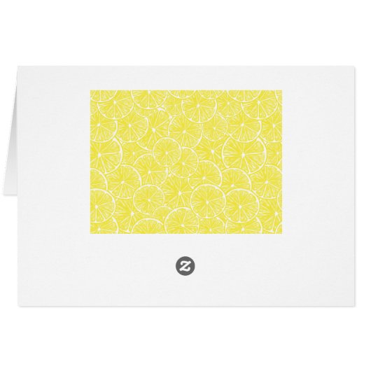 Lemon slices pattern design (Back Horizontal)