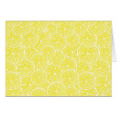 Lemon slices pattern design (Front Horizontal)