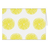 Lemon slices pattern design (Front Horizontal)
