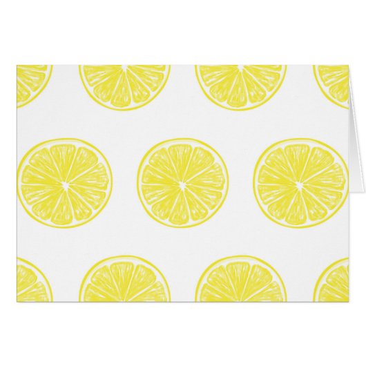 Lemon slices pattern design (Front Horizontal)