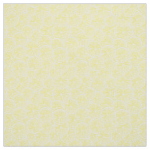 Lemon slices pattern design fabric