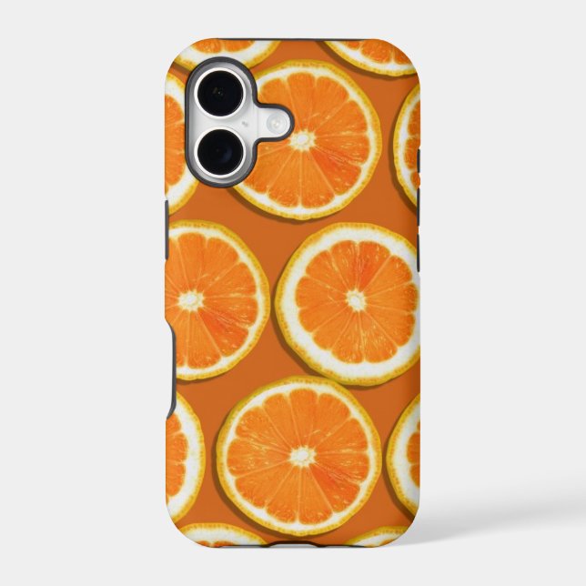 Lemon Slices Pattern Iphone Case (Back)