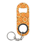 Lemon Slices Pattern Keychain Bottle Opener