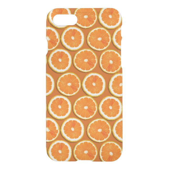 Lemon Slices Pattern Uncommon iPhone Case (Back)