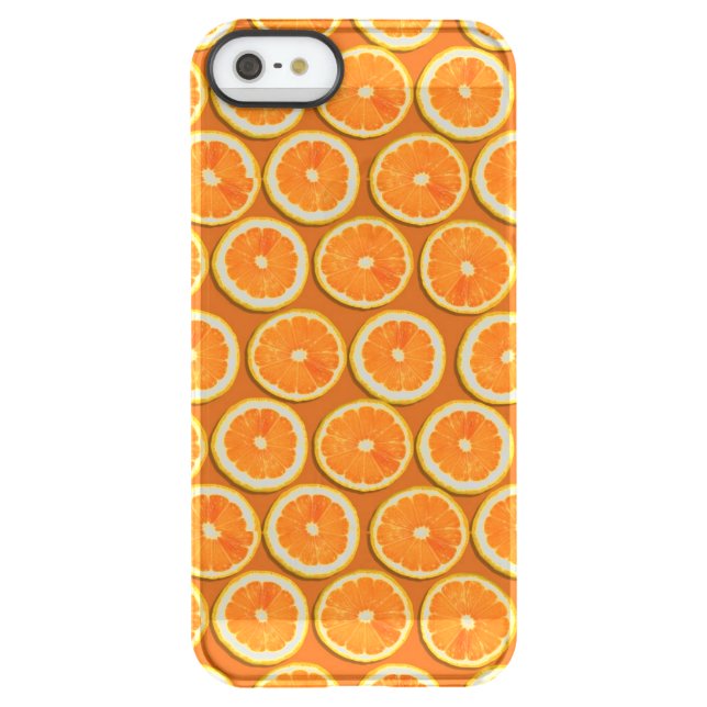 Lemon Slices Pattern Uncommon iPhone Case (Back)