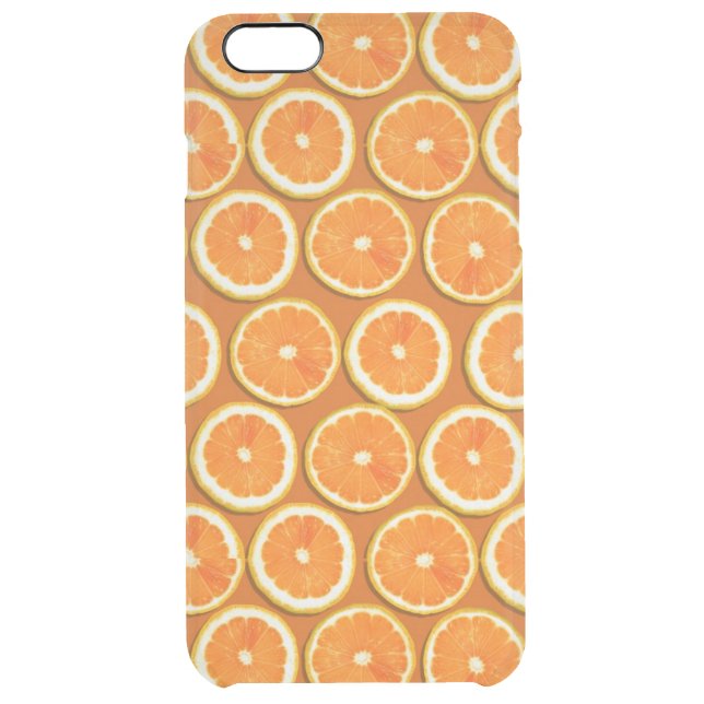 Lemon Slices Pattern Uncommon iPhone Case (Back)