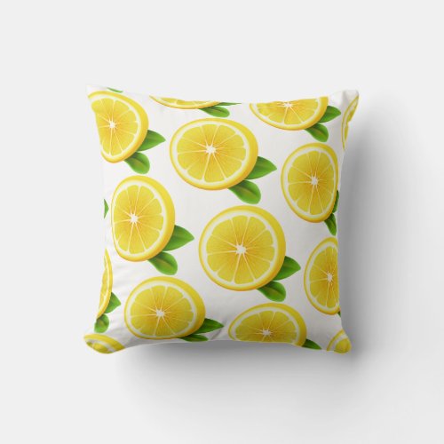 Lemon Slices Pillow