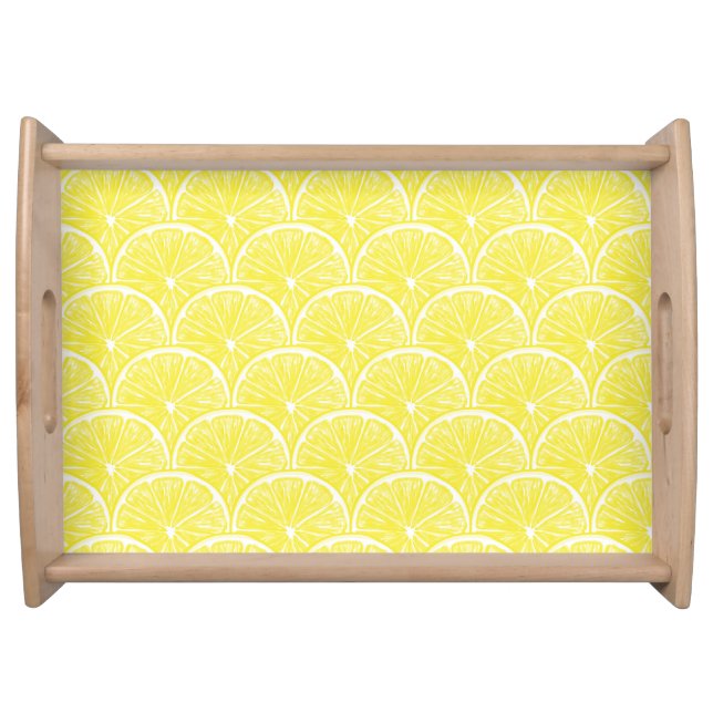 Lemon slices serving tray (Front)