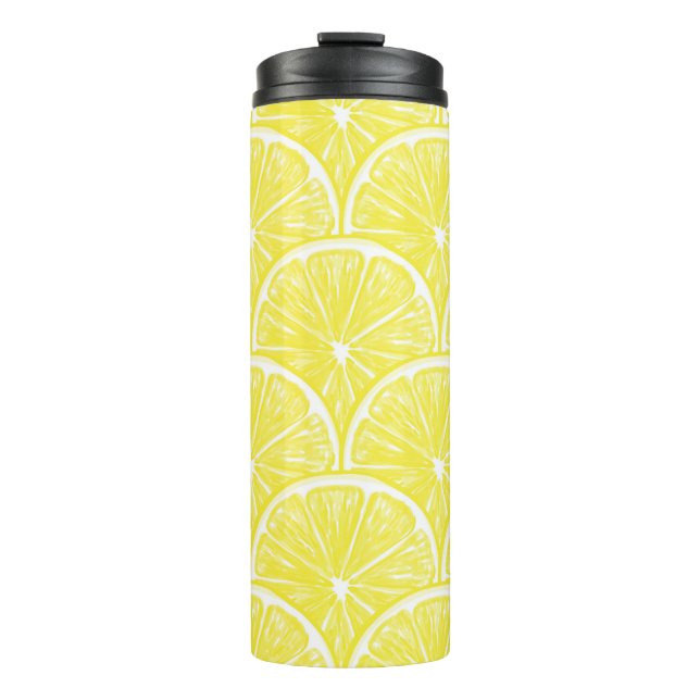 Lemon slices thermal tumbler (Front)