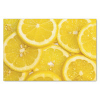Lemon Slices Tissue Paper