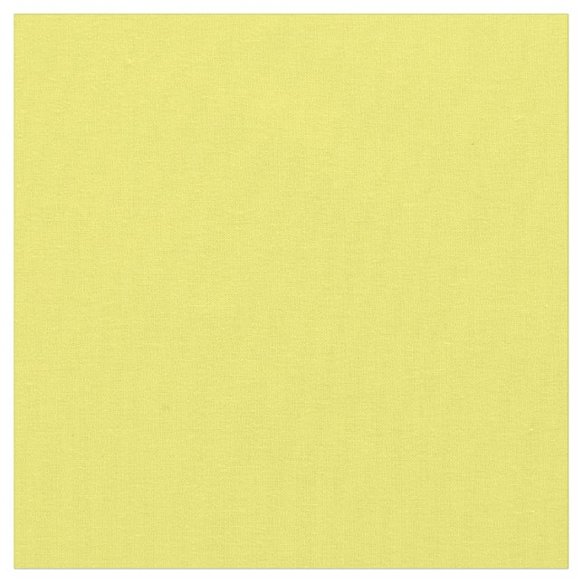 Lemon Solid Color Fabric (Close Up)