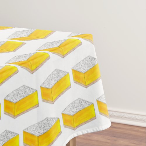 Lemon Square Bar Pastry Dessert Bake Sale Bakery Tablecloth