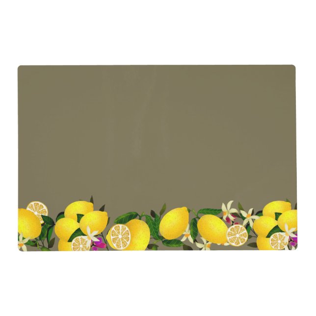 Lemon Squeeze Anniversary  Placemat (Front)