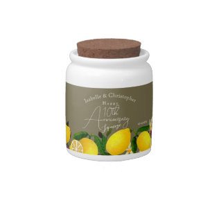 Lemon Squeeze  Candy Jar