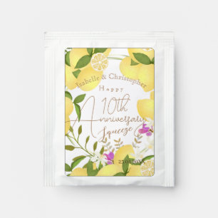 Lemon Squeeze White Tea Bag Drink Mix