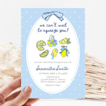 Lemon Squeeze You Baby Shower