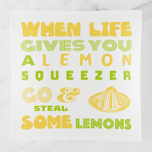 Lemon Squeezer Trinket Tray