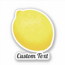 Lemon Sticker