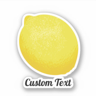 Lemon Sticker