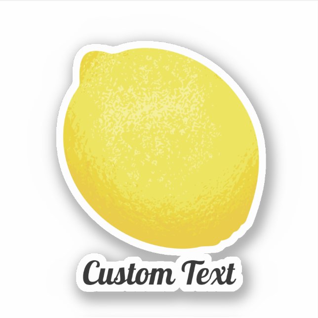 Lemon Sticker (Front)