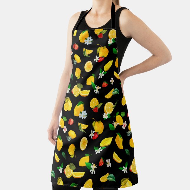 Lemon & Strawberry 5 Apron (Insitu)