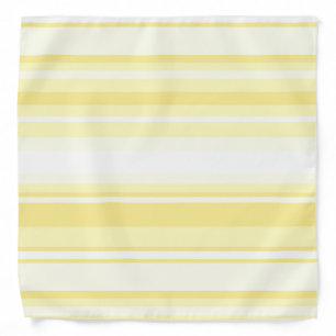 Lemon stripes bandana