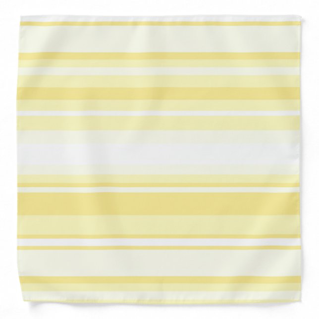 Lemon stripes bandana (Front)