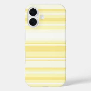 Lemon stripes iPhone 16 case