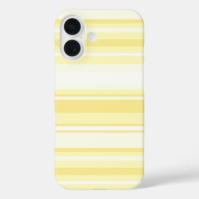Lemon stripes Case-Mate iPhone case (Back)