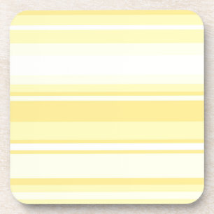 Lemon stripes drink coaster