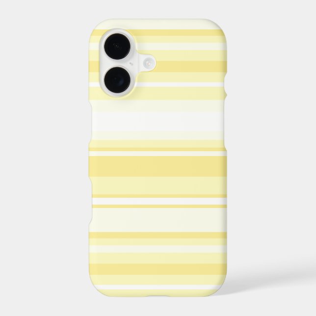 Lemon stripes iphone case (Back)