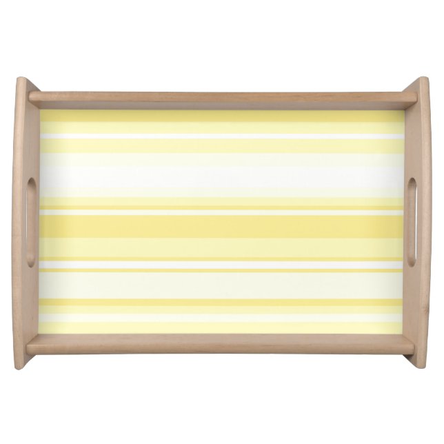 Lemon stripes serving tray (Front)