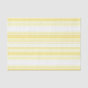 Lemon stripes tissue paper