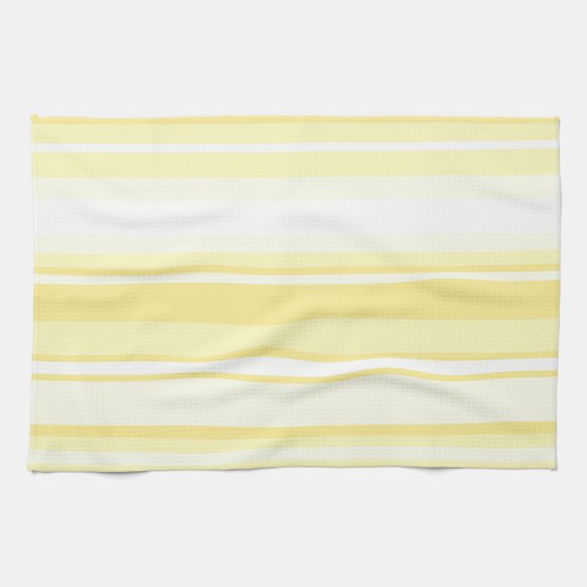 Lemon stripes towel (Horizontal)