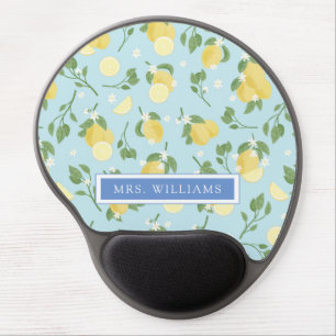 Lemon Summer Fruits Personalized Gift Mousepad