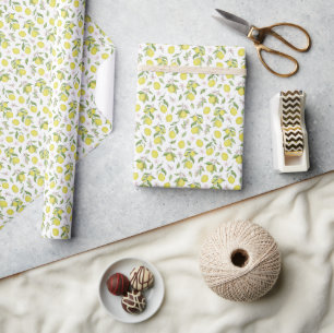 Lemon Summer Wrapping Paper