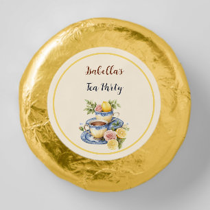 Lemon Teacup Afternoon Tea Party Dipped Oreo Cookie Favors