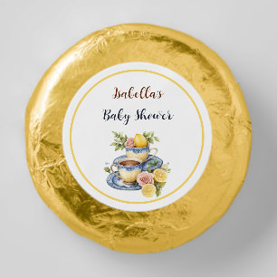 Lemon Teacup Baby Shower Dipped Oreo Cookie Favors