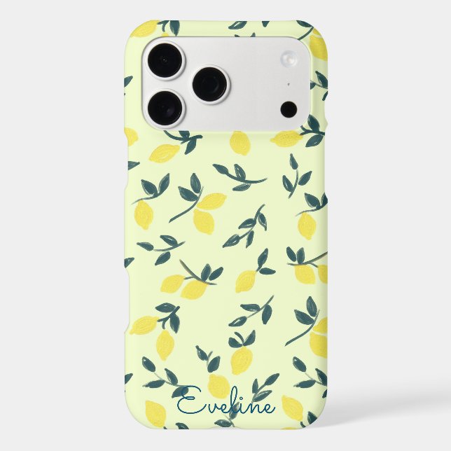 Lemon Theme Case-Mate iPhone Case (Back)