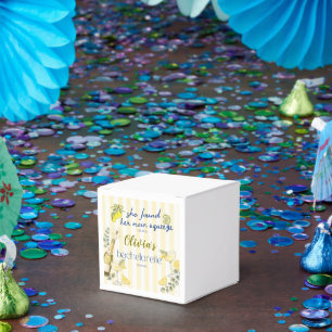 lemon theme she found her main squeeze custom favor boxes