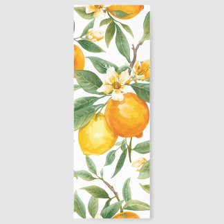 Lemon Themed Bookmark