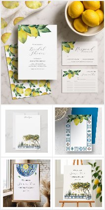Lemon Themed Bridal Shower