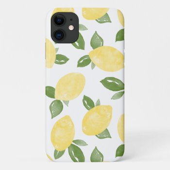 Lemon Themed Case-mate Iphone Case by Whimzy_Designs at Zazzle