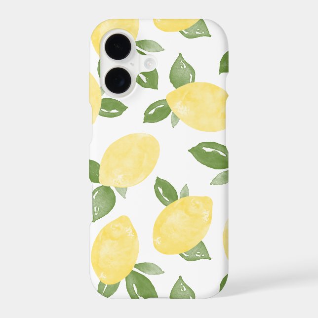 Lemon Themed Case-Mate iPhone Case (Back)