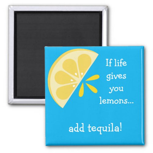Lemon Themed Home Decor Magnet for Summer