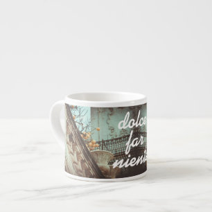 Lemon Tree and Old buildings Espresso Cup