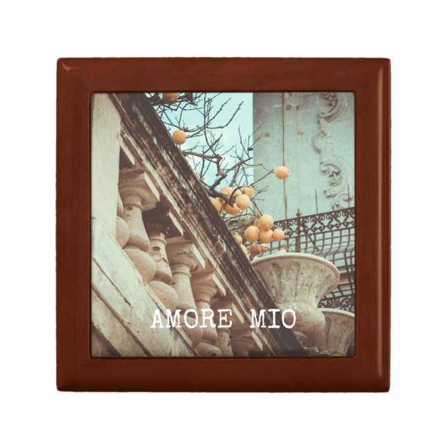 Lemon Tree and Old buildings Gift Box (Front)