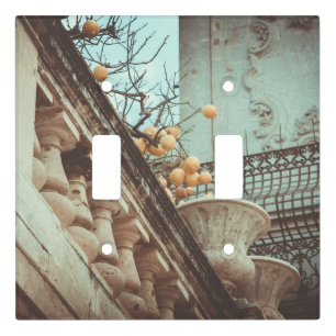 Lemon Tree and Old buildings Light Switch Cover