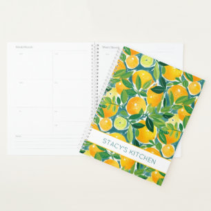 Lemon Tree Art NAME Fresh Colorful Fun Planner