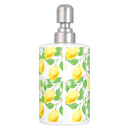 Lemon Tree Bathroom Set (Back)